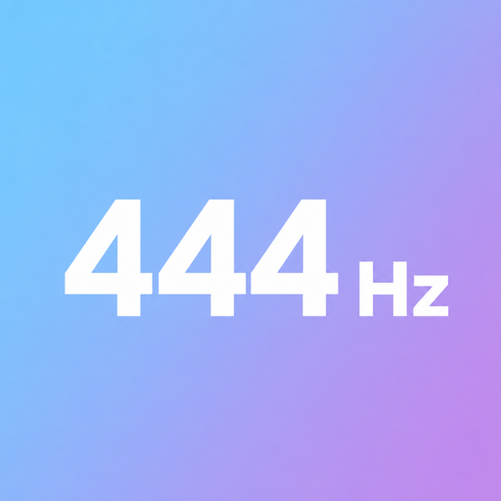 444 Hz Tuner app icon
